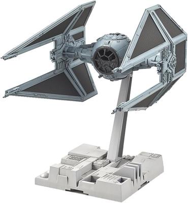 BANDAI SPIRITS Star Wars Scale Tie Interceptor Plastic Model 1/72 Color-coded