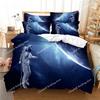 3D Digitaldruck Modedesign Astronaut Bettwäscheset, Queen Size Bettbezugsets