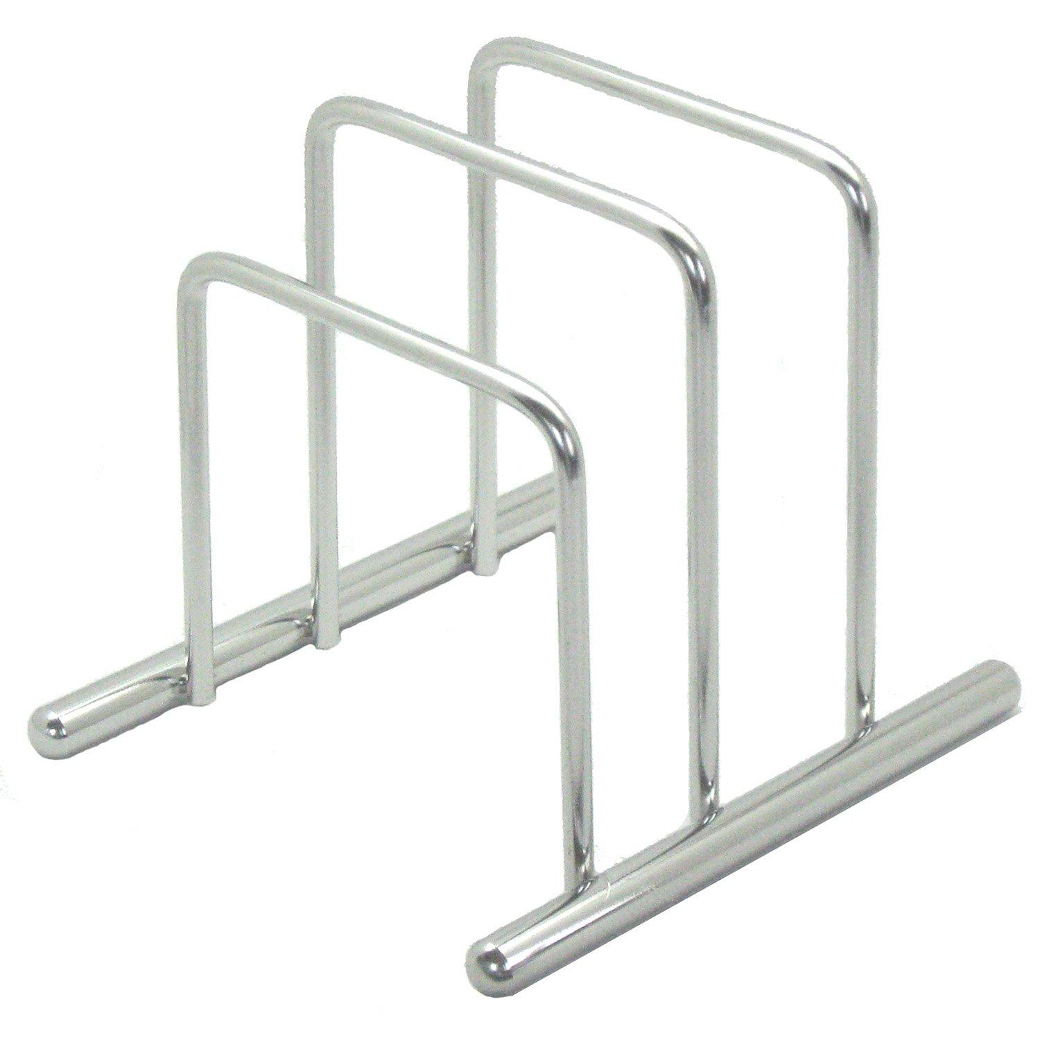 

Sato Kinzoku Kogyo SALUS Daily Cutting Board Stand Made in Japan серебряный