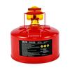 VEVOR Safety Gas Can, 9.5 L Type I Red Safety Can for Gasoline with Stainless Steel Flame Arrester, Self-Closing Lid, and PE Funnel
