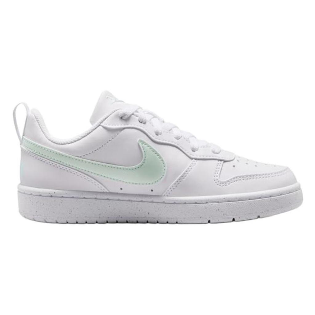 Nike Court Comfortable Versatile Low-Top Kids Sneakers Kids sneakers White Green DV5456-138