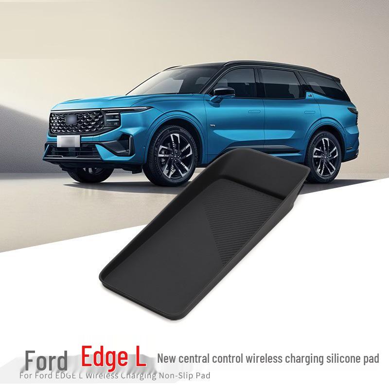 Ford Edge 23 Kabellose Lade Silikonmatte: Rutschfeste Aufbewahrungsmatte für die Mittelkonsole