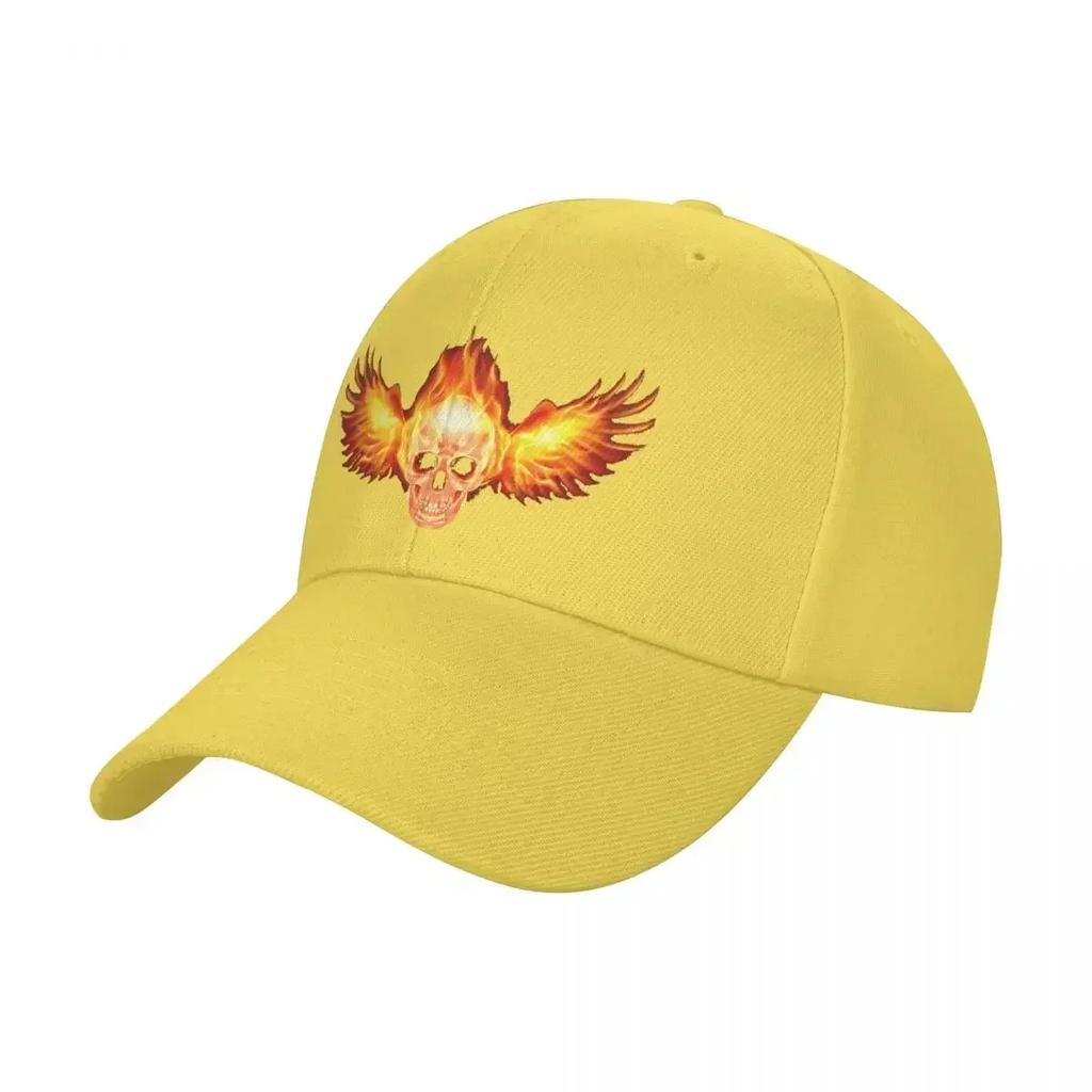 Flame Skull Logo 1013 Hat Caps Men Men's Hats Cap Man Summer Cap  Man Hat Baseball Cap