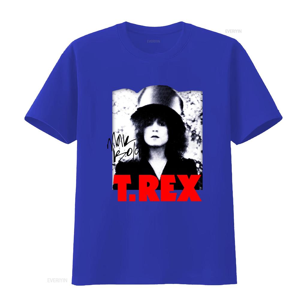 Vintage Marc Bolan T Rex Band Cotton Black Shirt S 5XL DI104 Vintage Washed Stretched Fashion Unisex Streetwear Casual Soft