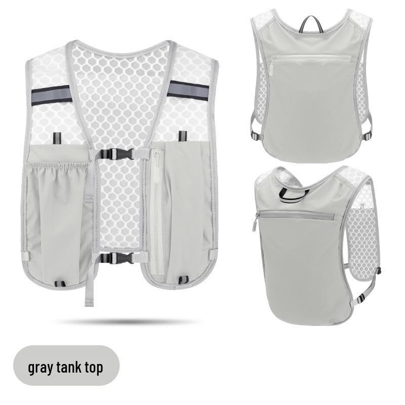 

Lightweight Sports Vest: Running, Cycling, Hiking Phone Pouch & Water Bottle Bag Below 20L