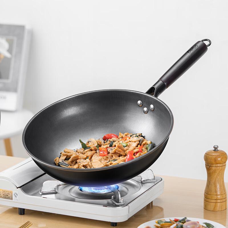 Debo Kairuis 32cm Feineisen Wok