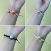 Cute Maneki Neko Couple Bangles Charm Versatile Lovely Ceramic Woven Bracelet