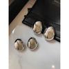 Style Metal Heavy-Duty Exaggerated Large Earrings for Women, High-End, Face-Slimming, Light Luxury, Premium Feel, 2026 New Model, Gold Earrings