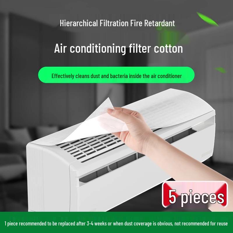 Universal Wall-Mounted Air Conditioner Dust Filter for Bedroom - New Style Air Purification