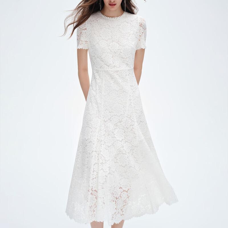 GIOVANNI VALENTINO Women's Lace A-Line Dress