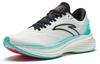 Men's Sneakers Anta Cushioning, Wear Resistant Low Top Running Shoes Men's White Cyan Black