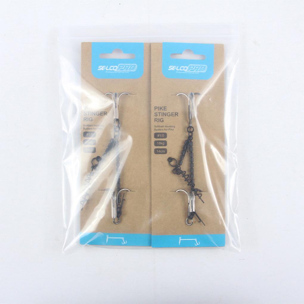Stainless Steel Soft Lure Security Essential Premium Fishing Platform System Corkscrew Suitable For Popular Spins