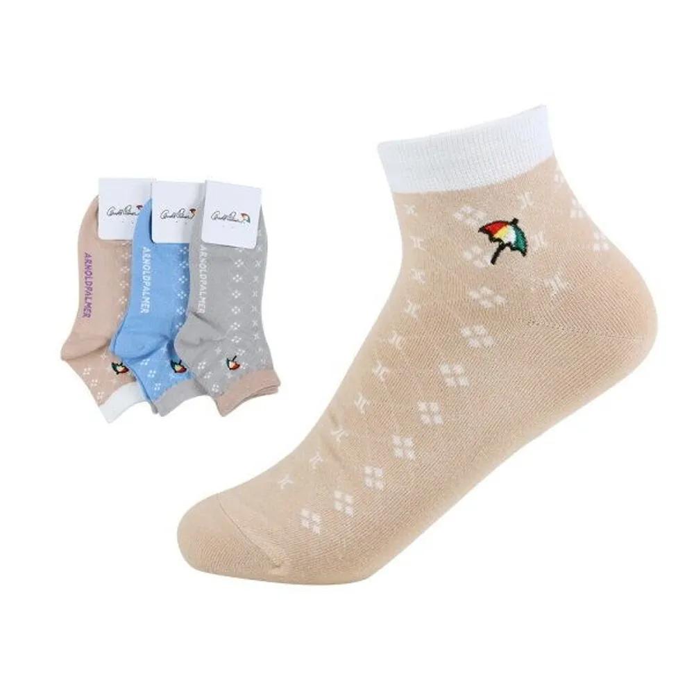 [Arnold Palmer] Women s Casual Fashion Ankle Socks 5 Pairs AP6623 Color mixing