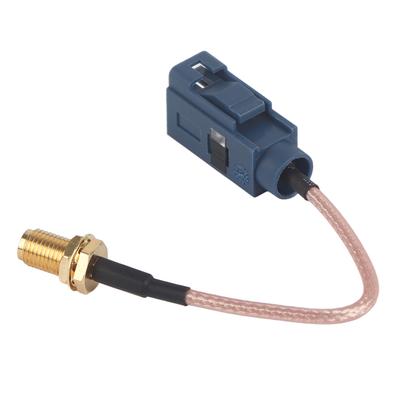 13cm Car GPS Antenna Adapter Cable Fakra To SMA Adapter Fine Copper Connector Cable