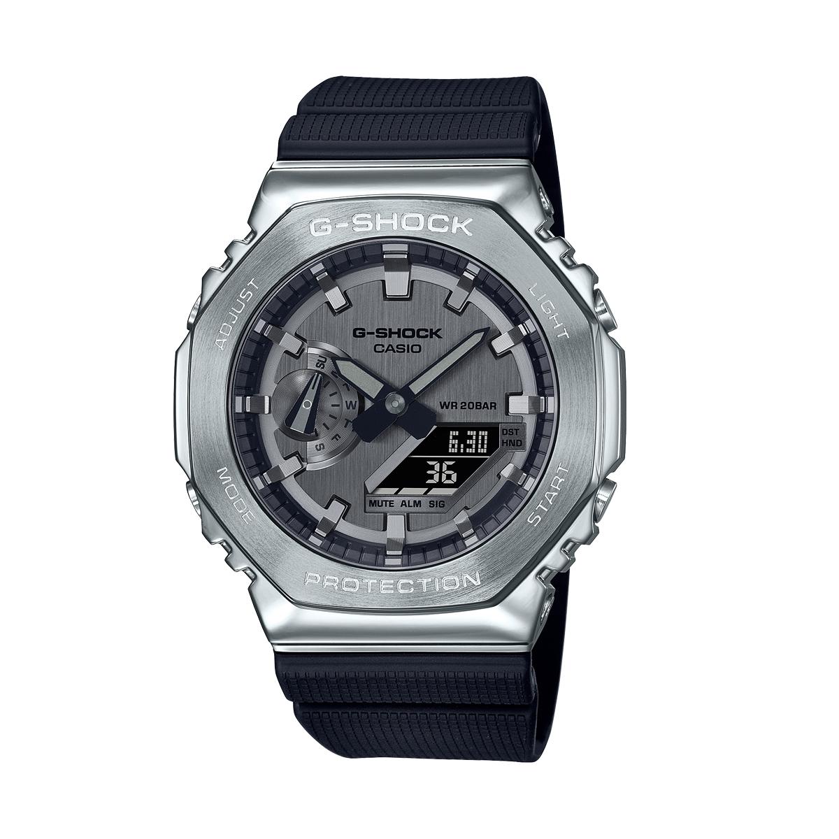 

CASIO G-SHOCK Mod. G-STEEL TOUGH SOLAR Bluetooth® GREY DIAL GBM-2100-1AER