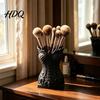 Niche Home Decoration Gothic Makeup Brush Storage Tube Retro Skull Desktop Organizer Holder Decorative Plastic for Dressing Table And Office
