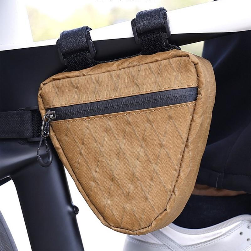 Fahrräder Vordertasche Fahrrad Vordersatteltasche Fahrräder Vordere Oberrohrtaschen Dreieckige Aufbewahrungstasche für Mountainbike