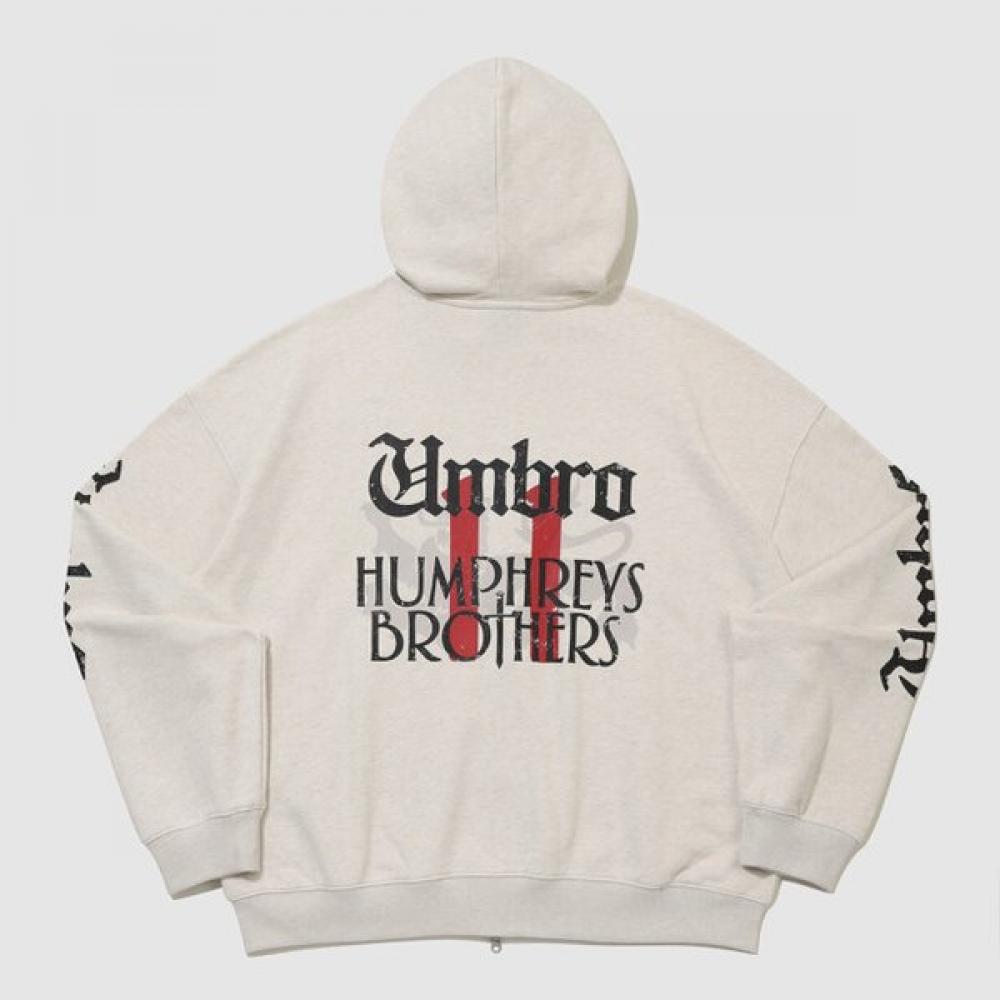 Umbro Big Lettering Hoodie Zip Up Ur321cft99