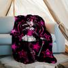 Monster High Theme Printed Blanket - Perfect for Couch, Bed, Travel & Outdoor Use | Machine Washable, Cozy & Durable.