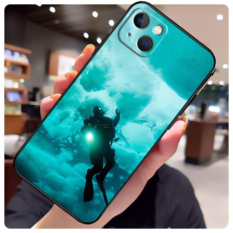 Scuba Diving Case For iPhone 17 Pro Max 15 14 13 11 12 16 Pro Max Mini 15 16 Plus 16e 17 Air Phone Cover