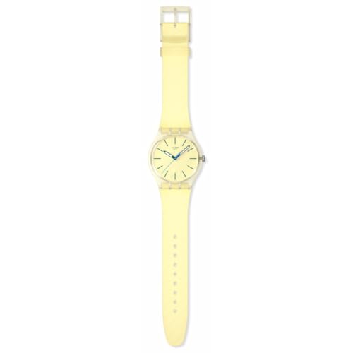 [Swatch] Hodinky NEW GENT BIOSOURCED CITRUS TILT SO29J102 Unisex Žluté