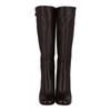 Salvatore Ferragamo Ovidio Knee High Boots Dark Brown