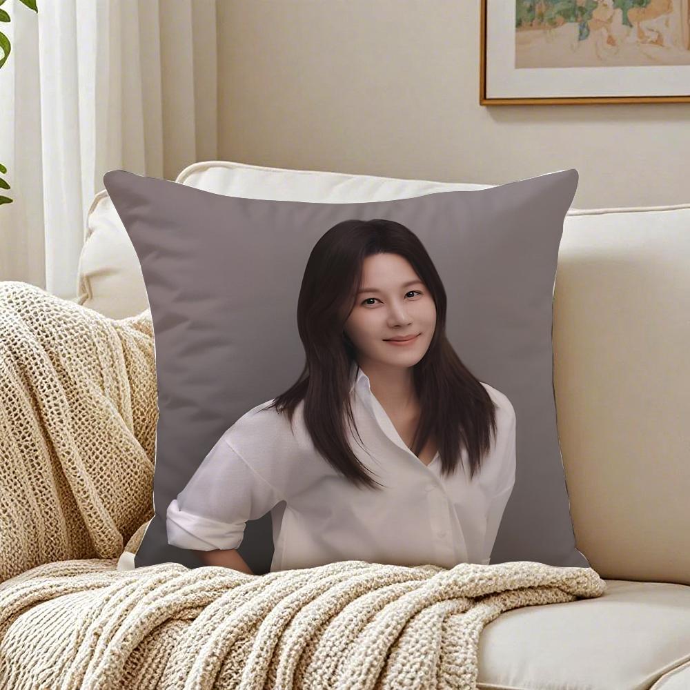 actor gentle KKim Haneul Cushion Cover Pillowcase Antidustmite living Room Sofa Decor Cushion Room