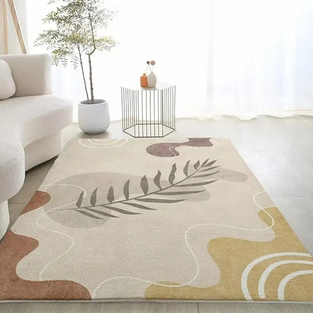 Nordic Minimalist Style Rug Carpet For Bedroom Living Room Home Sofa Decoration Large Decor Floor Mat Gift Washable Rug