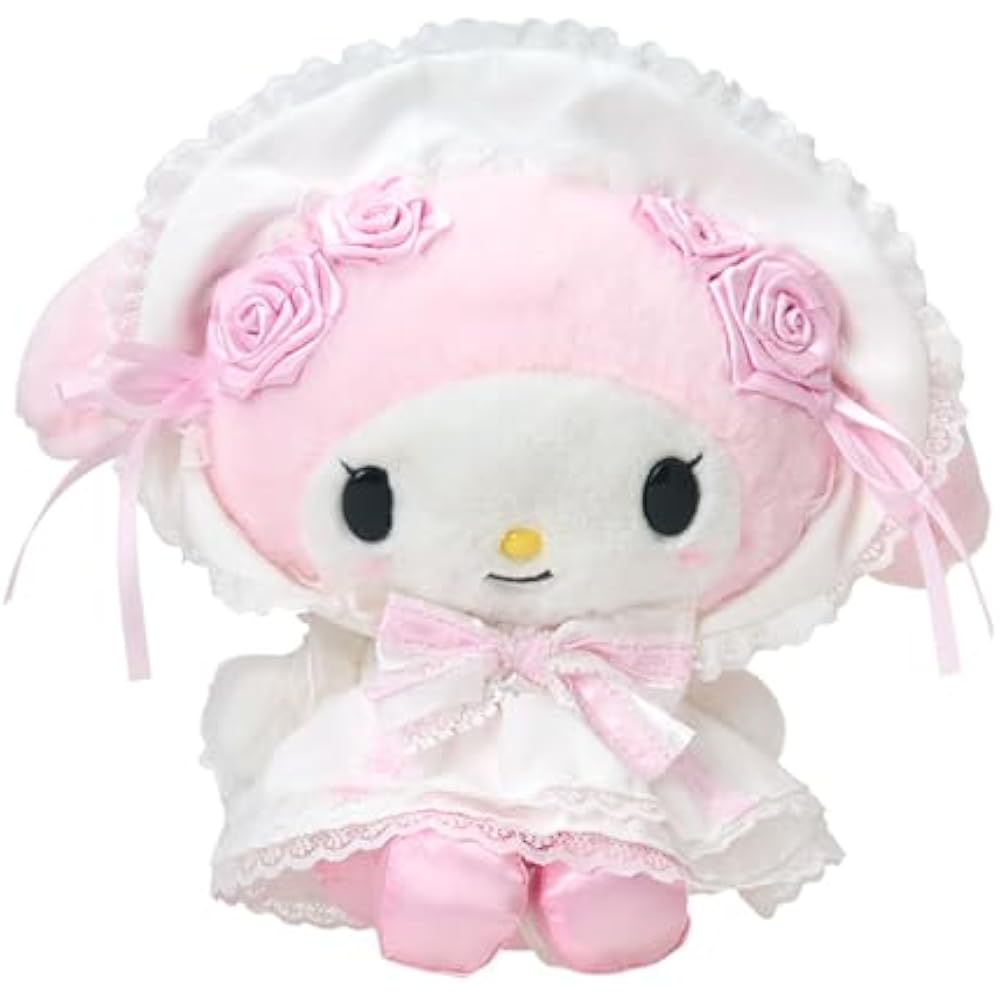 Sanrio (SANRIO) plush toy (white frill) My Melody for ages 3 and up 009857