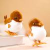Clockwork Toy Jumping Sparrow Cute Lifelike Clockwork Spring Sparrow Toy For Baby Baby Cat Toy Plush Walking Animal