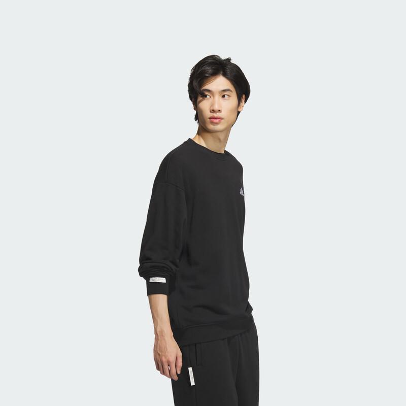 adidas Unisex Fleece Crewneck Sweatshirt