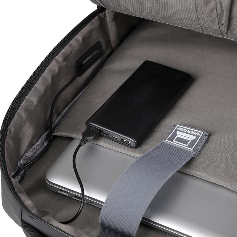 Cross-Border Casual Business Laptop-Rucksack mit USB-Anschluss – Große Kapazität, einfaches Pendler-Design