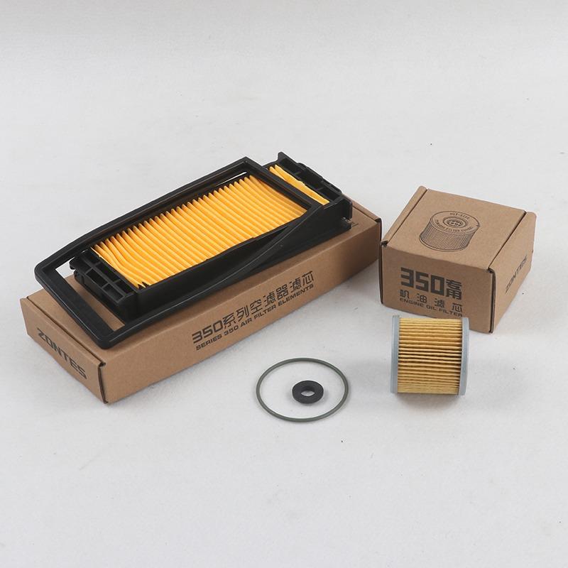 Suitable for ZONTES ZT350-X-R1-T1-V oil filter element GK350 air filter element oil filter accessories