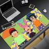 Tappetino per Mouse Cartoon B-Bobs Burgers XXL Gamer Gaming PC Computer Otaku Bordo Bloccato Fai da Te Foto Personalizzata Laptop Notebook Tappetino da Scrivania