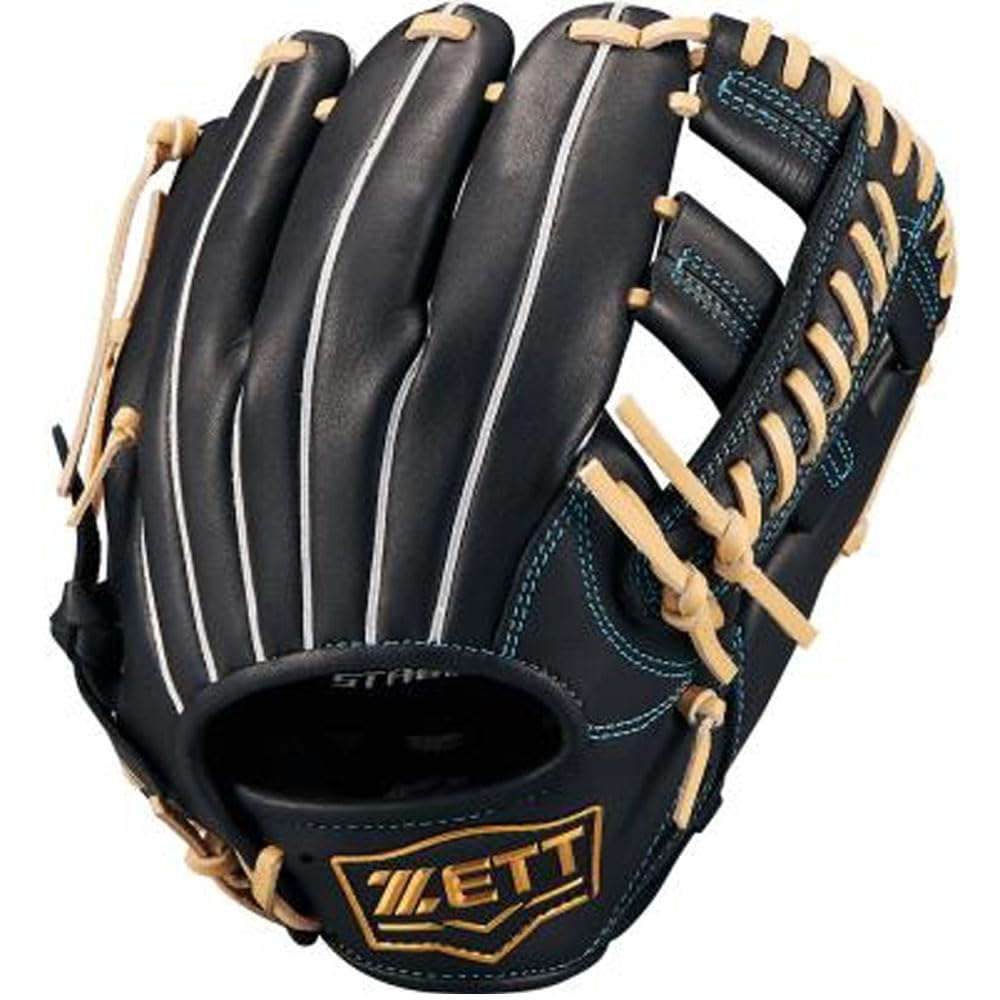 

ZETT Youth Softball Glove Zero One Stage B M BJGB71520F (Glove) All-Around Black/Pastel (1932) Size