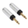 3,5mm opravný konektor pájecí typ pozlacený náhradní mono samec 3,5mm konektor pro Focal Clear Mg