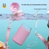 Cute Cartoon Glass Water Cups with Straps (2-Pack)
