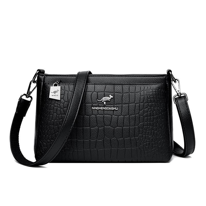 Fashionable Middle-aged Lady's Crossbody Single-shoulder Bag, Retro and Simple, Retro Style Bag