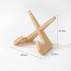Wooden Cookbook Stand Flat Stand Base Kitchen Cookbook Stand Reading Stand Wooden Record Stand Resding Stand