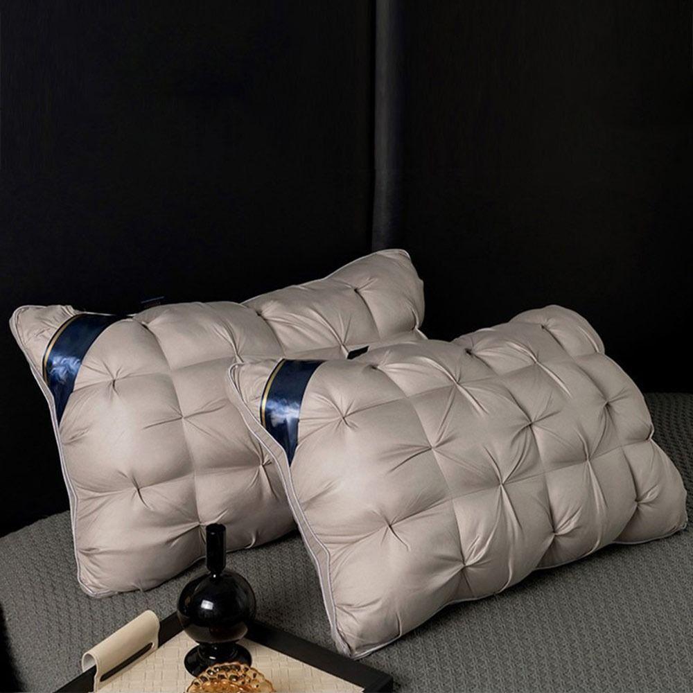 48 × 74cm Cervical Pillow Breathable Pillow Inner Comfortable Deep Sleep Neck Pillow  Home Use