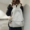 Schultasche Retro Hongkong-Stil karierter Rucksack Damen 1011 neu große Kapazität Mittelschule College-Student Schultasche Reise-Computerrucksack