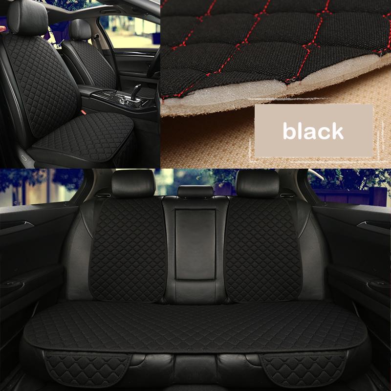 Coprisedile in lino per auto, cuscino per sedile per VOLVO XC60 XC90 XC40 XC70 S60L C30 S80 S90 V50 V60 Accessori per auto