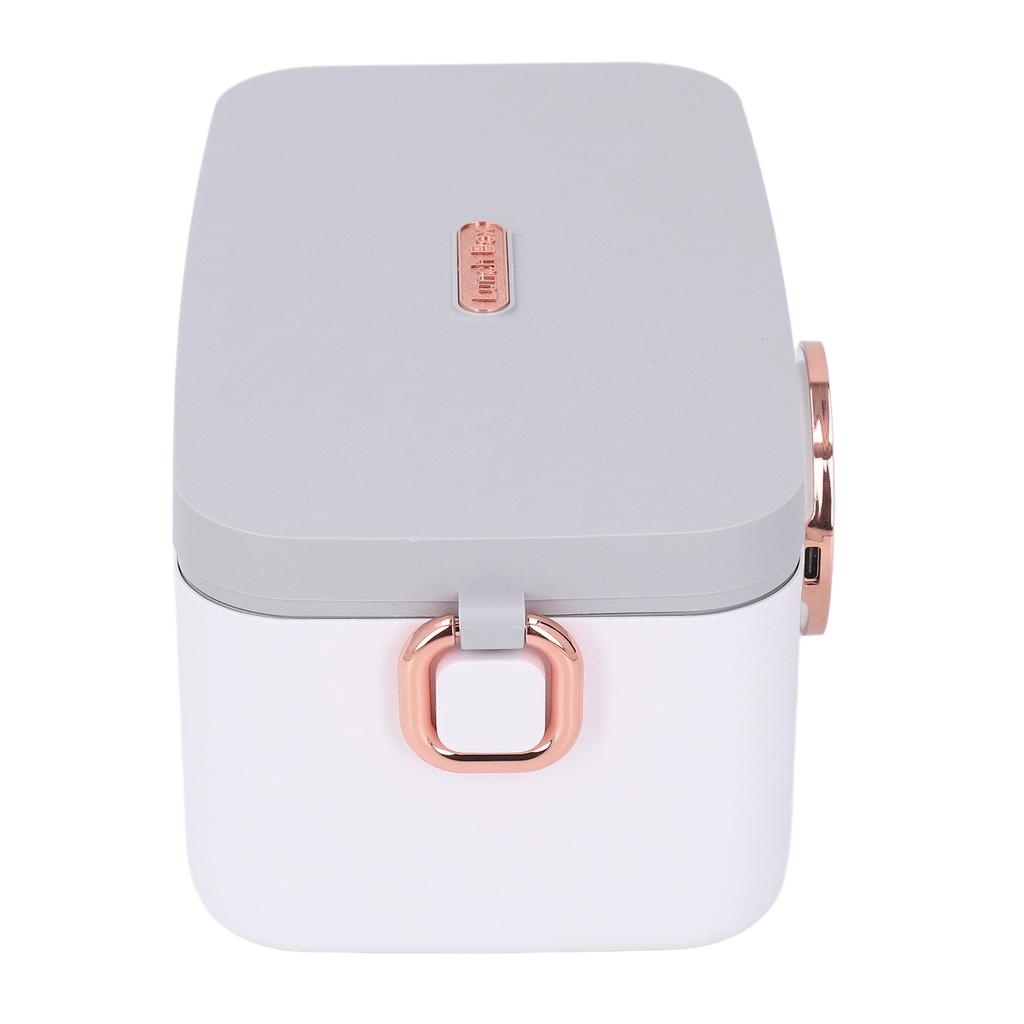 60W Elektrický vyhřívaný obědový box 1L Nerezový Bezdrátový Přenosný Samoohřívací Obědový Box pro