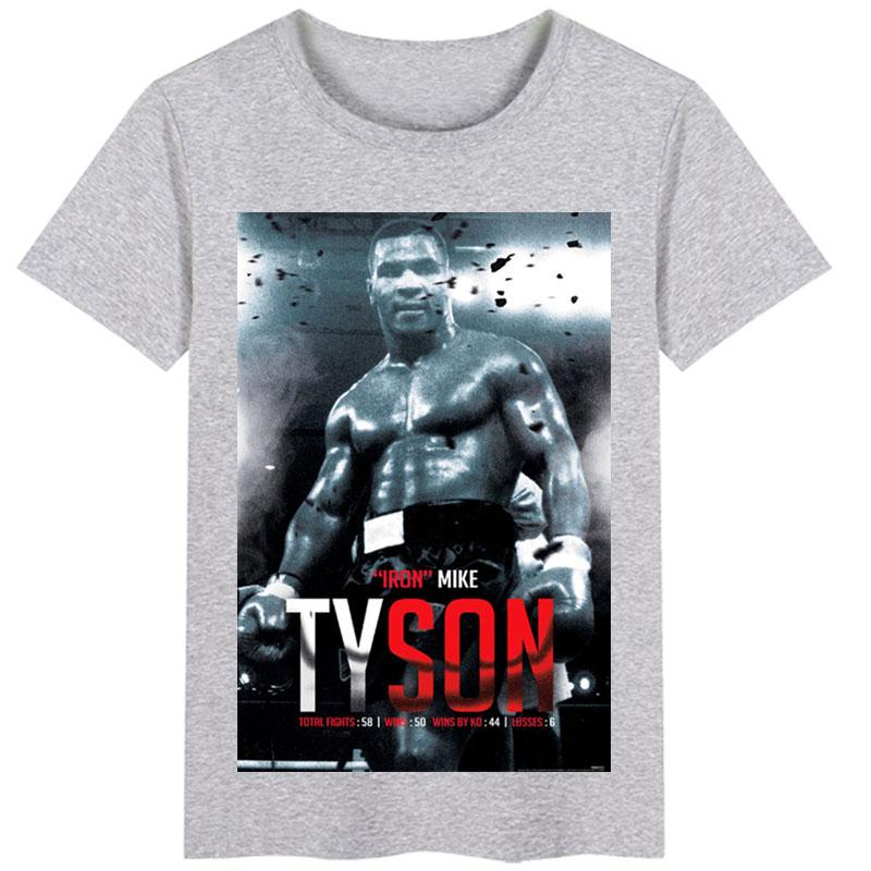 Boxing champion Mike Tyson Poster Custom Anniversary Tshirt Unisex Summer Tshirt S
