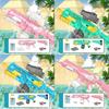 Large Capacity M416 Space Electric Water Gun With Self-absorbing Feature In Sky Blue