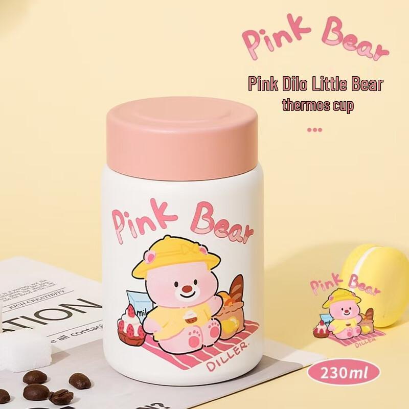 Dileber Mini Portable 316 Stainless Steel Thermos Food Jar