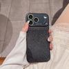 Apple 16/17 Pro Max Glitter Glass Phone Case - Two-in-One Protective Shell