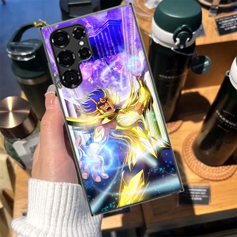 Saint Seiya Knights Of The Zodiac Cases Phone Case for Samsung Galaxy S26 Ultra S25 Edge S24 S23 FE S21 Plus S20 S22 S10 Cover T