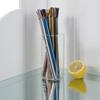 5 Pack Reusable Beverage Straw Multicolor 304Stainless Steel Travel Straw Wine Straw Drinking Straw for Drinkings