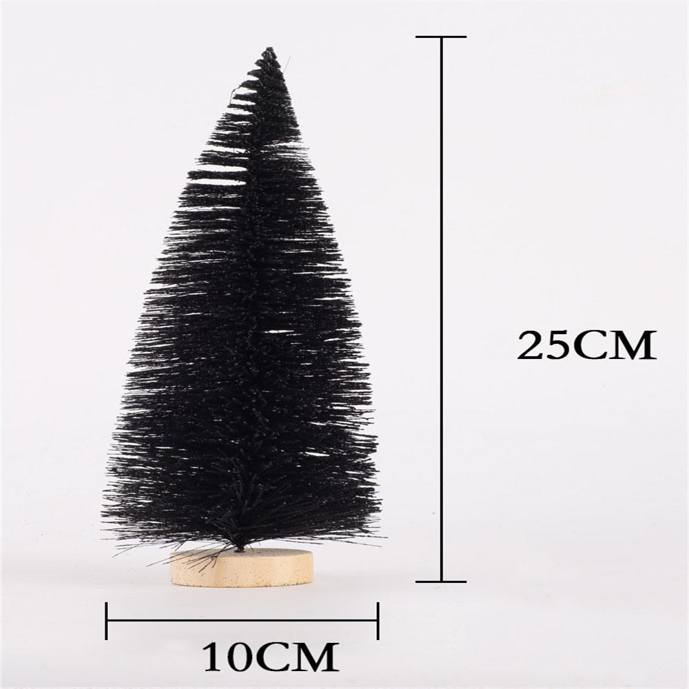 15/25cm Mini Christmas Tree Fake Pine Trees DIY Photo Prop for Home Decoration 2025 New Year Gift  DIY Craft Desktop Xmas Decor